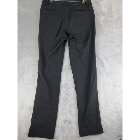Lululemon ABC Pants Mens 31 Black Slim Fit Stretch Travel Casual Everyday - Picture 3 of 8